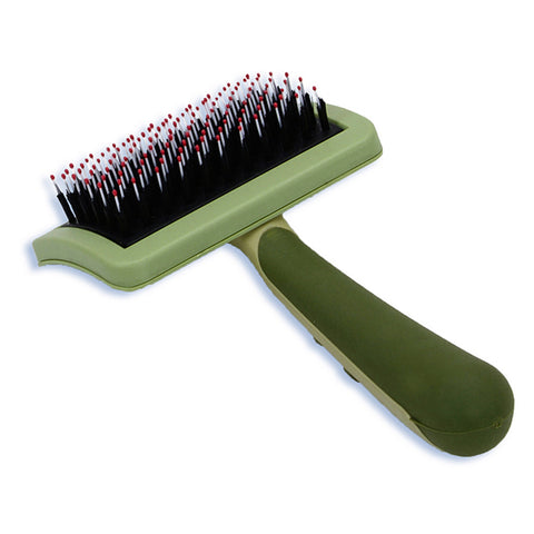 rubber slicker brush