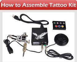 how to set up a tattoo kit