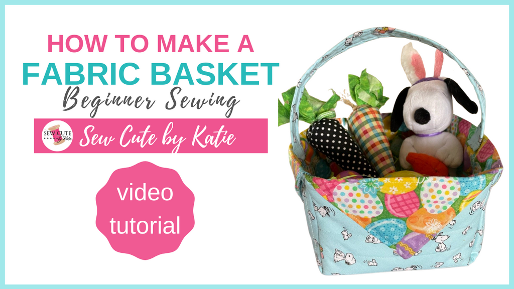 Make your own Fabric Easter Baskets