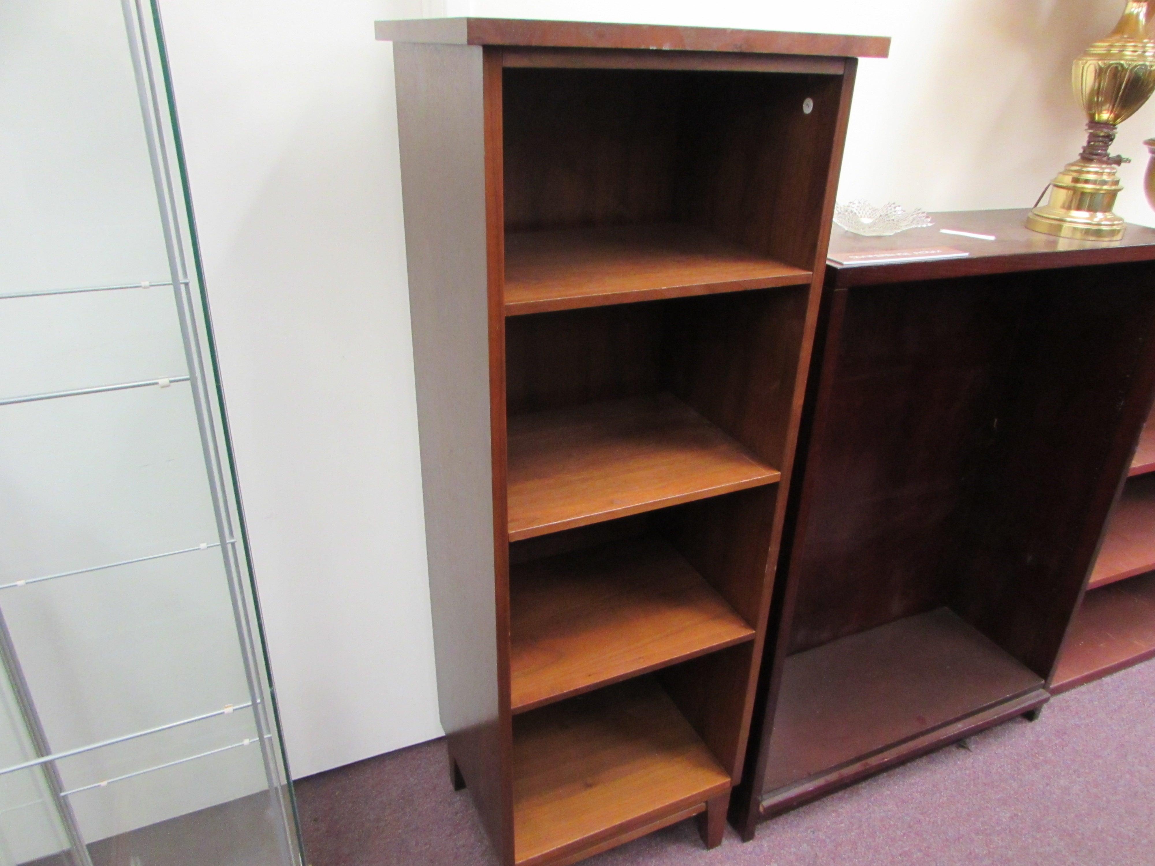 Thin Bookcase Recycled Office Furnishings