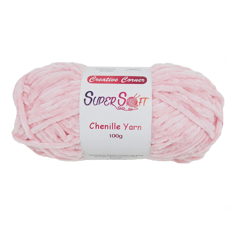 Creative Corner SuperSoft Chenille Chunky Yarn 100g – OZ YARN