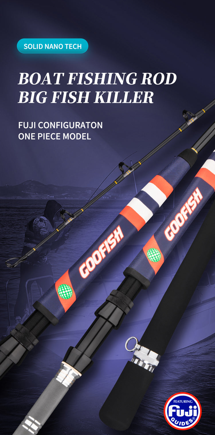 goofish boat fishing rod