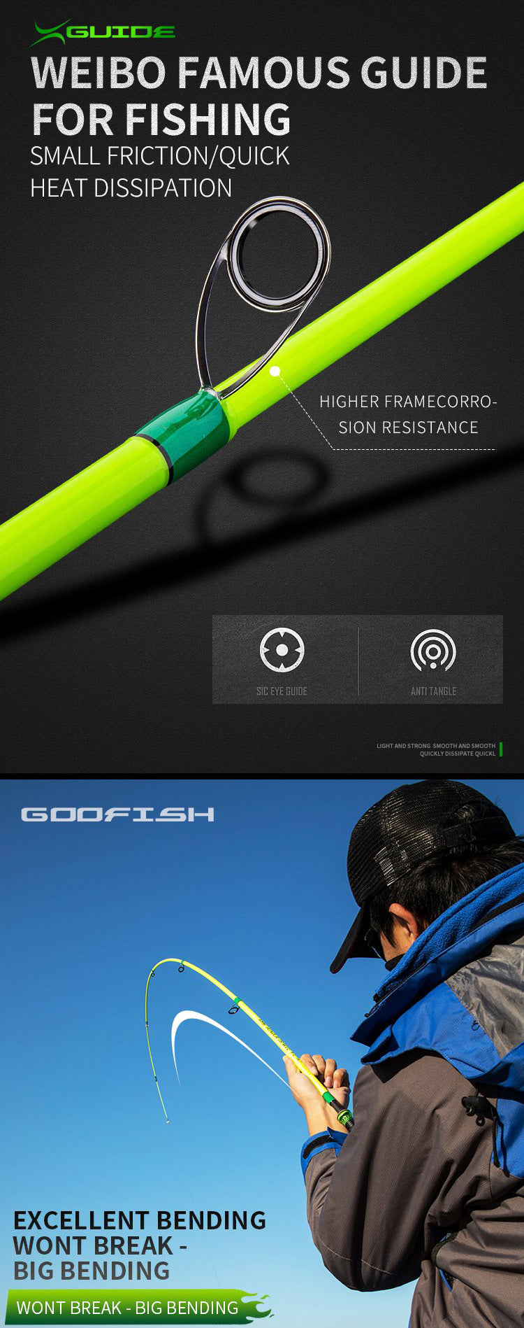 travel fishing rod