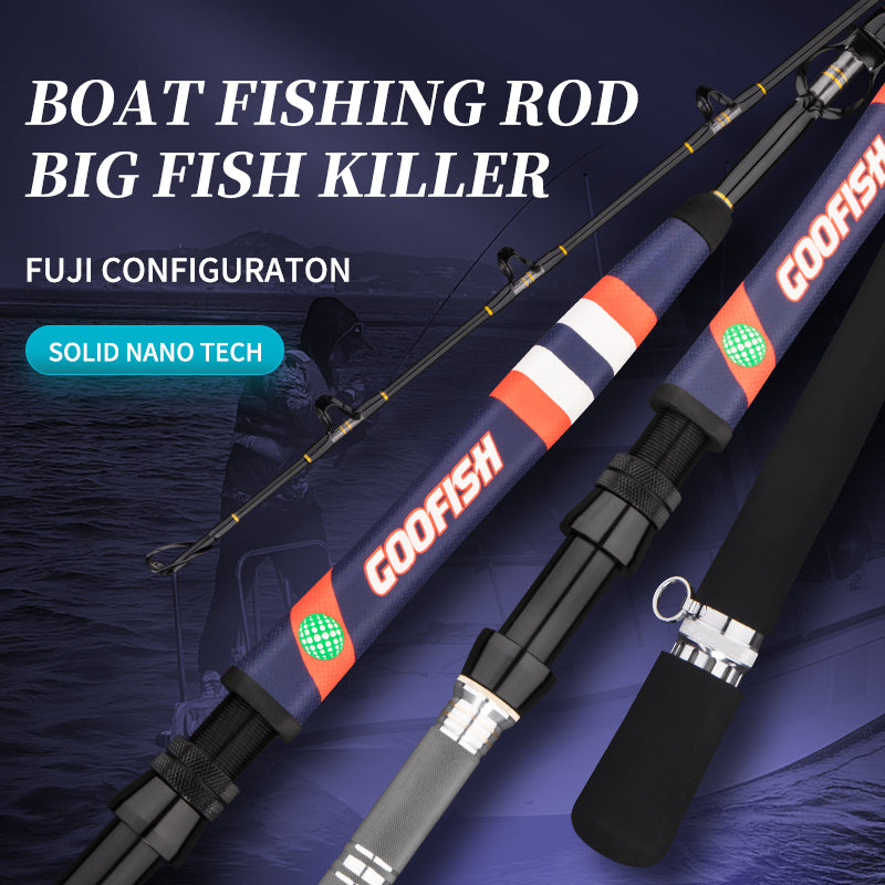 GOOFISH® BassMaster Chameleon Coating FUJI 6'6(195cm) Bass Fishing Ro –  Goofish® Rod-More Than Fishing