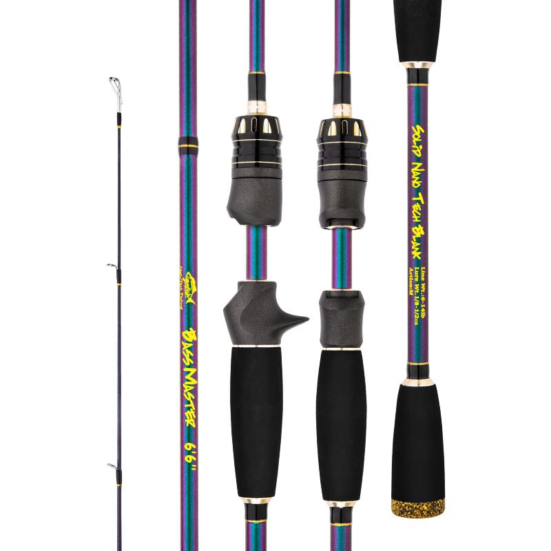 Tcoedm® Solid Nano Blank Series-Three Color and Action 6'6(195) FUJI –  Goofish® Rod-More Than Fishing