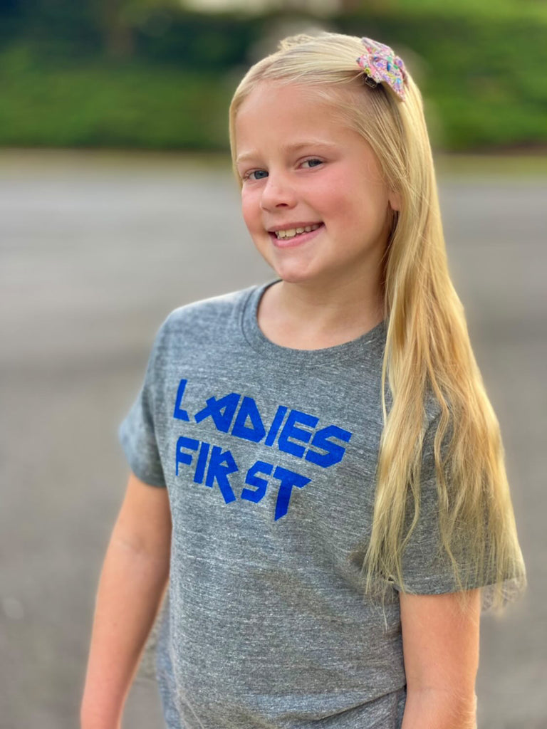 LADIES FIRST KIDS T-SHIRT – Gunner and Lux