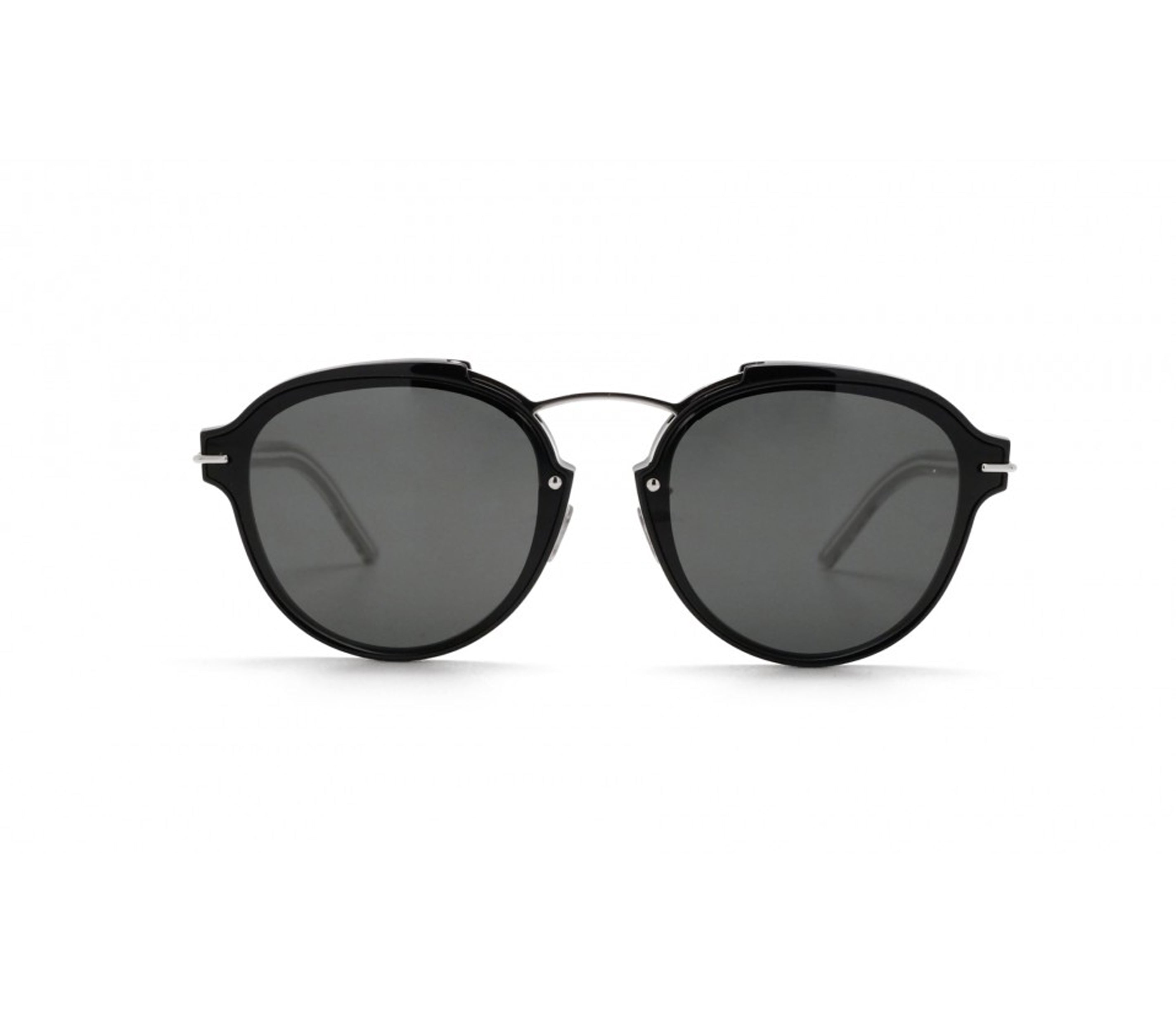 dior eclat notched mirrored sunglasses