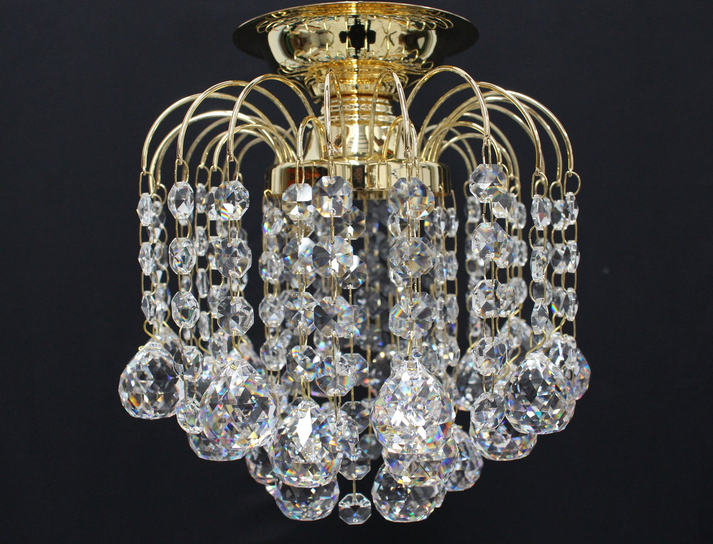 Hlc 8 Crystal Batten Fix Ceiling Light Diy Asfour Crystal