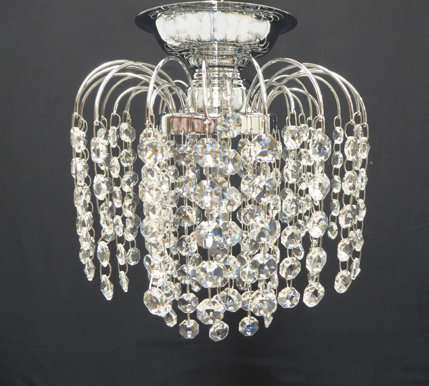 Hlc 8 Crystal Batten Fix Ceiling Light Diy Asfour Crystal