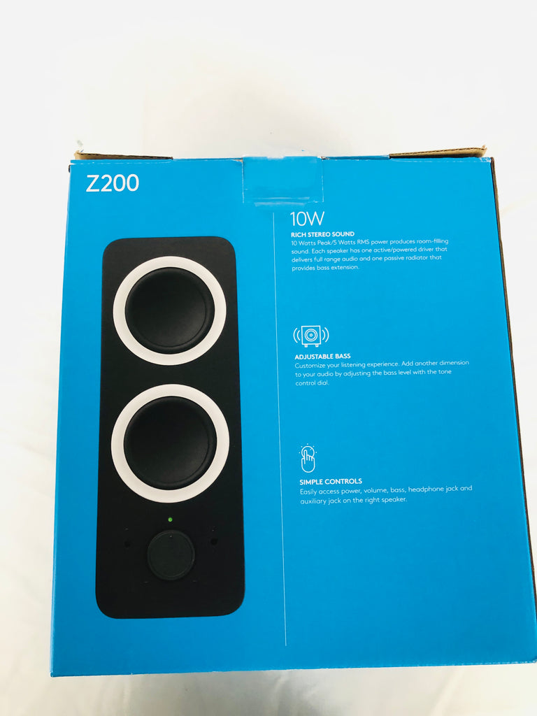 Logitech Speakers Z200 (14694) – Secondhand Avenue