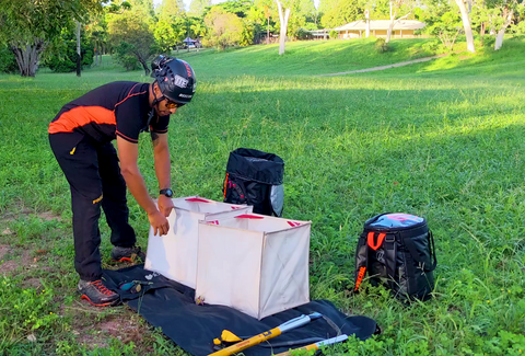 Arborist set-up