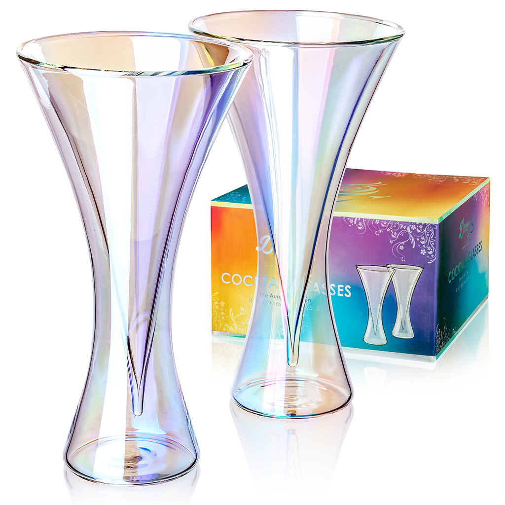 Diamond Martini Glasses – DRAGON GLASSWARE®