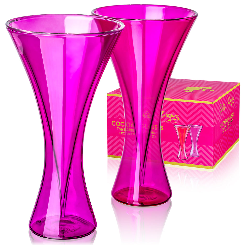 Barbie Smoked Metallic Whiskey Glasses, Ken 60th Anniversary Edition,  Double Wall Insulated Bourbon Barware, Unique Drinkware Gift, 8-ounce 