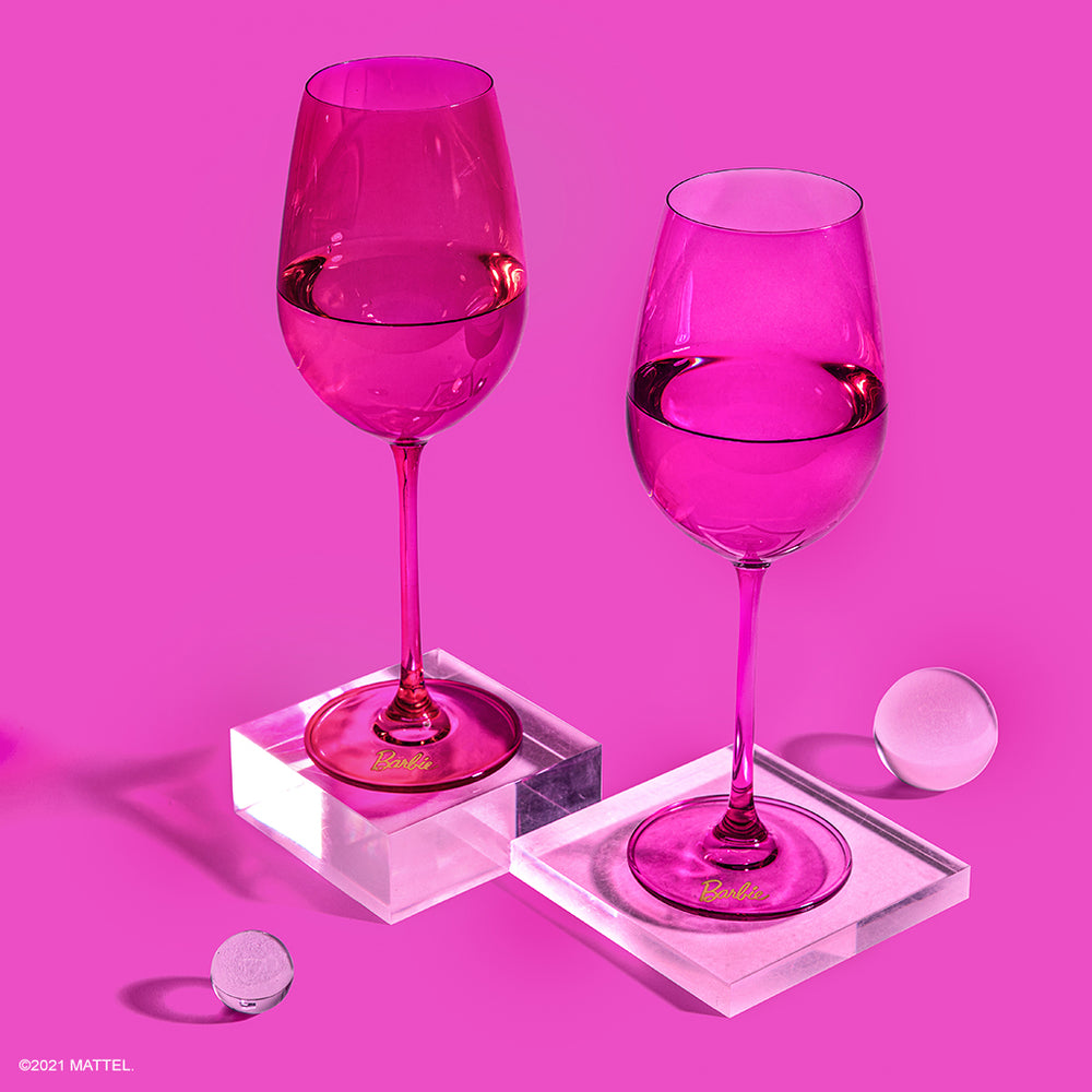 Barbie™ x Dragon Glassware® Stemmed Martini Glasses