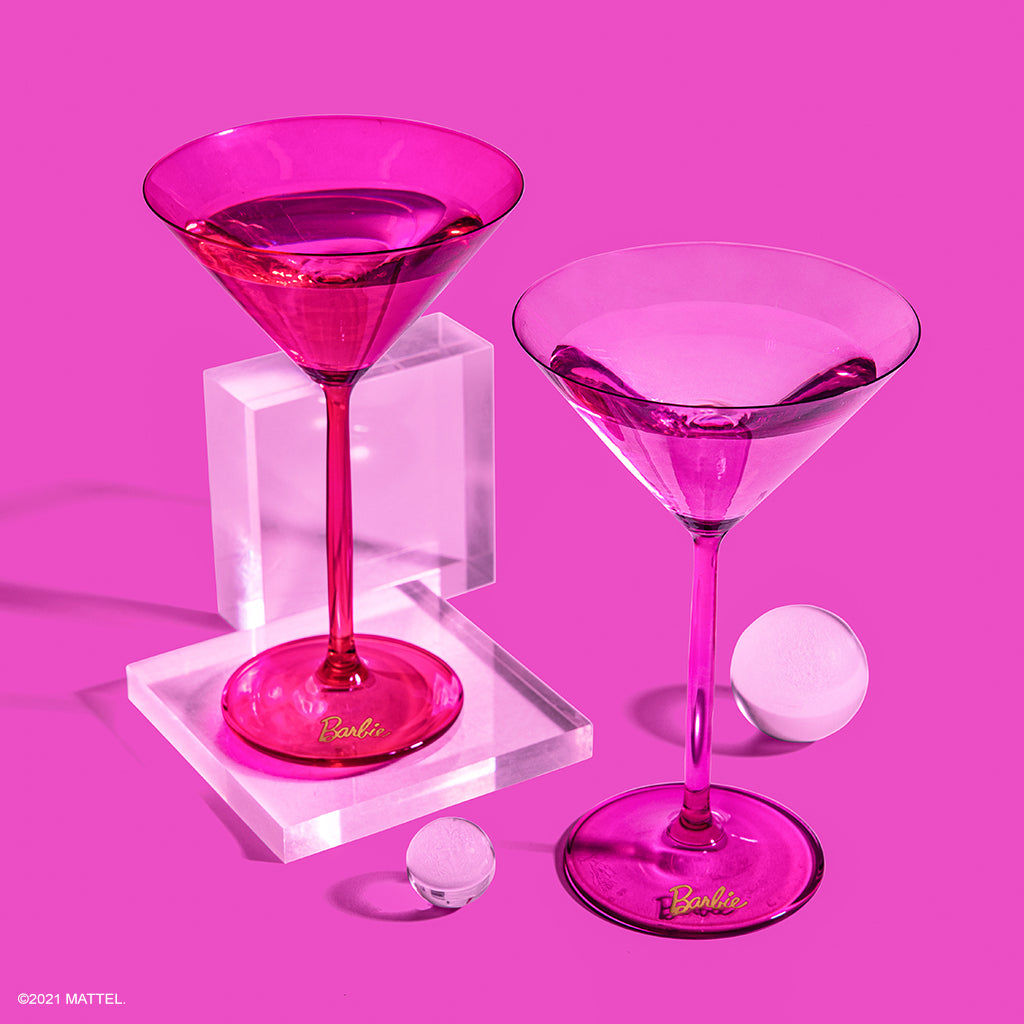 Barbie™ x Dragon Glassware® Stemmed Martini Glasses | Shop Now - DRAGON