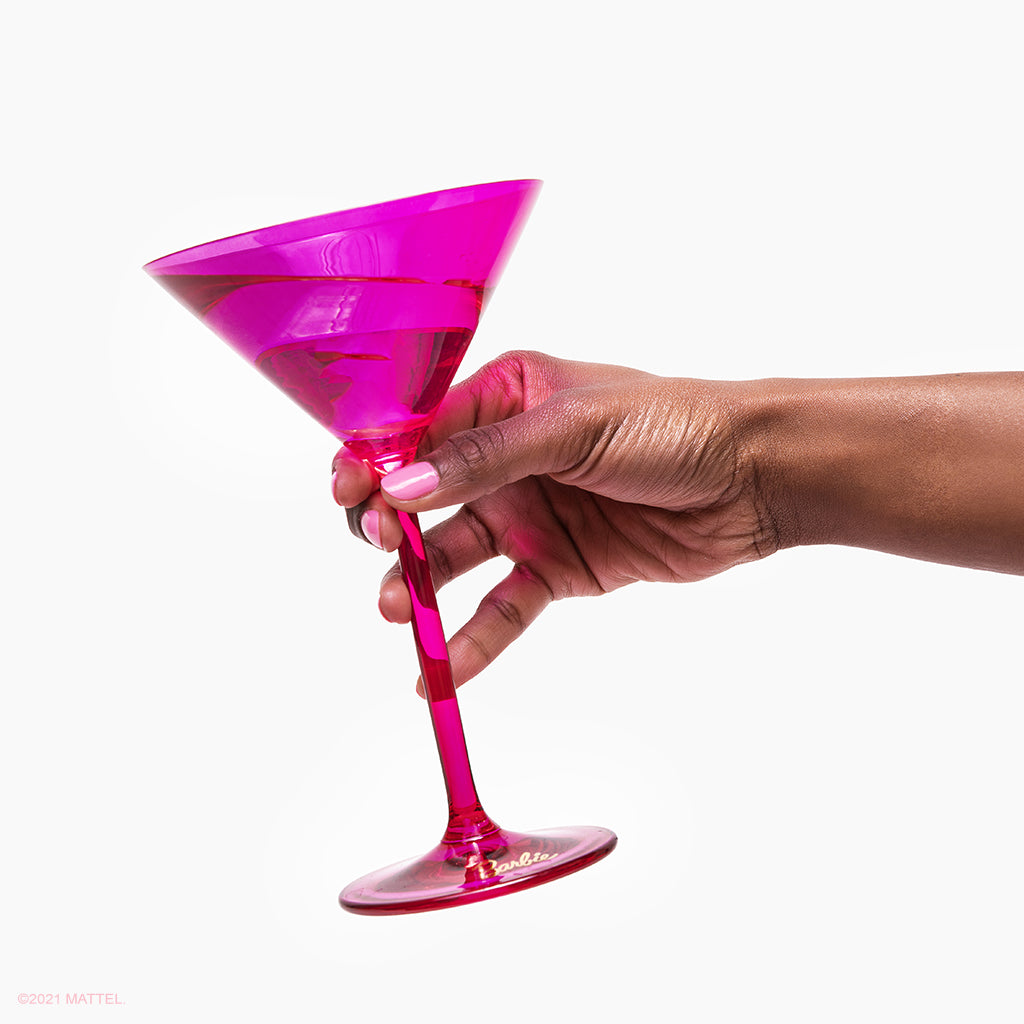 Barbie™ x Dragon Glassware® Martini Glasses