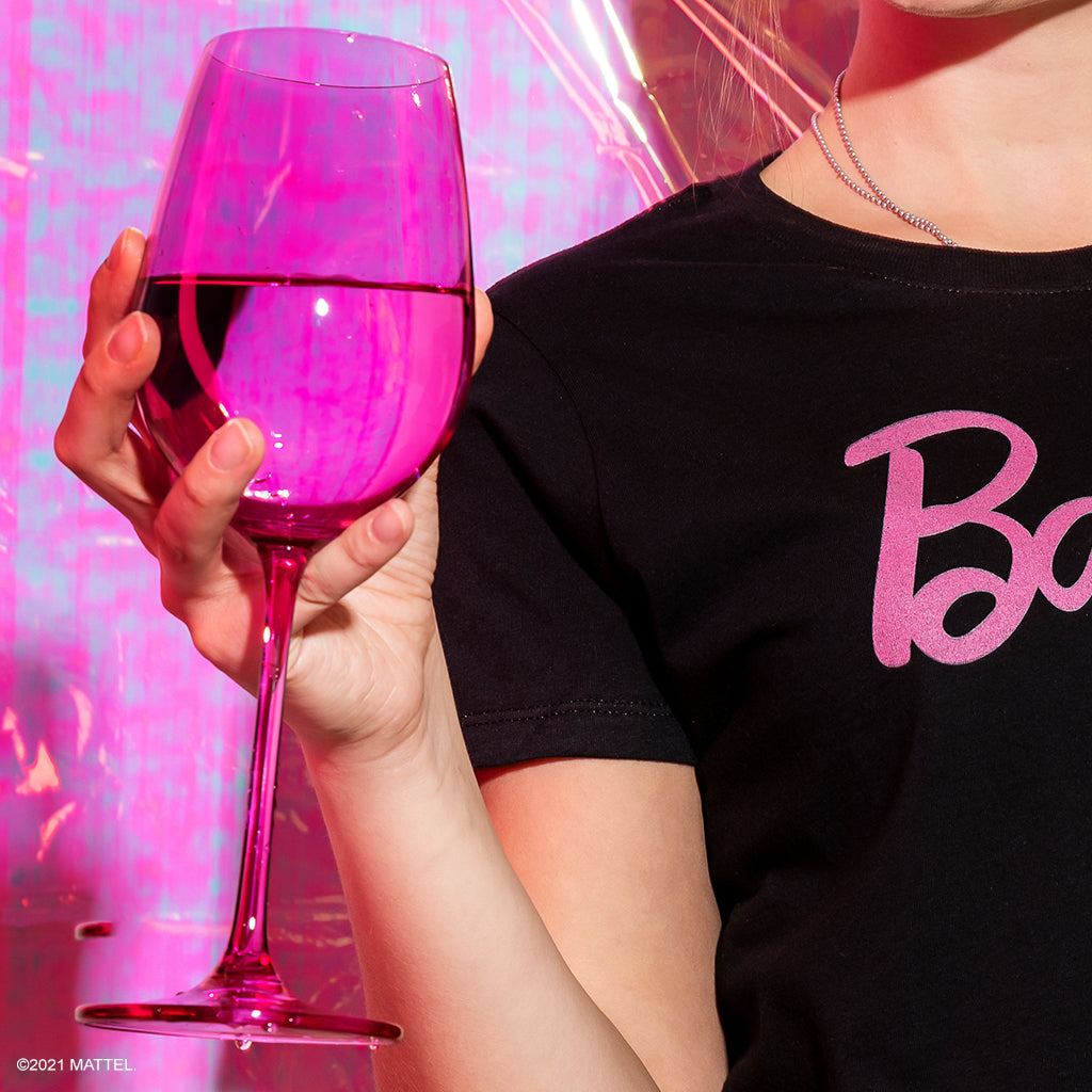 Barbie™ x Dragon Glassware® Wine Glasses