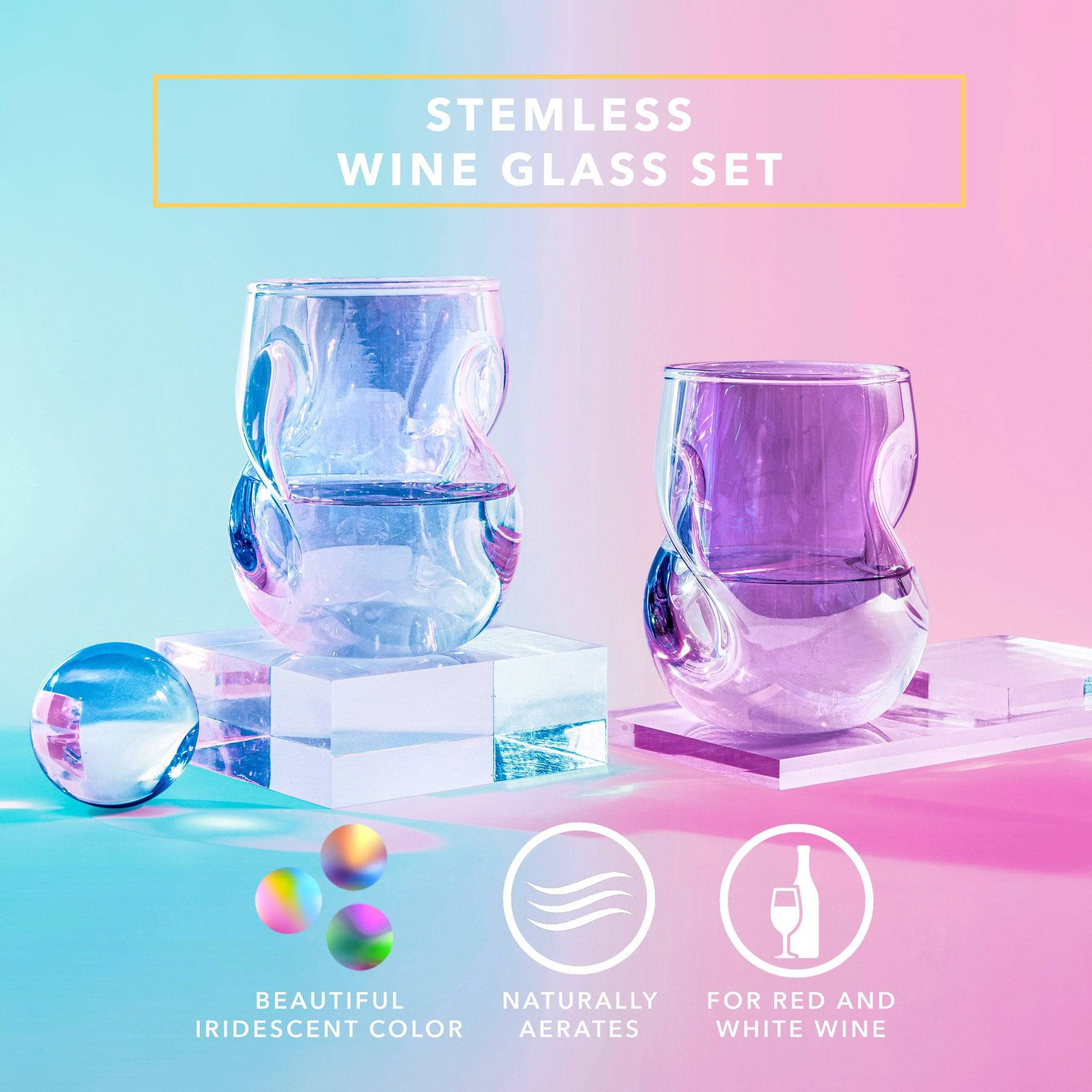 Stemless Wine Glasses