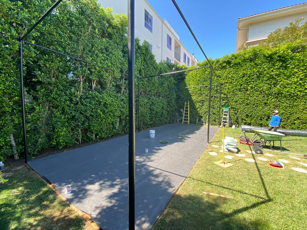 Custom Batting Cage Setup