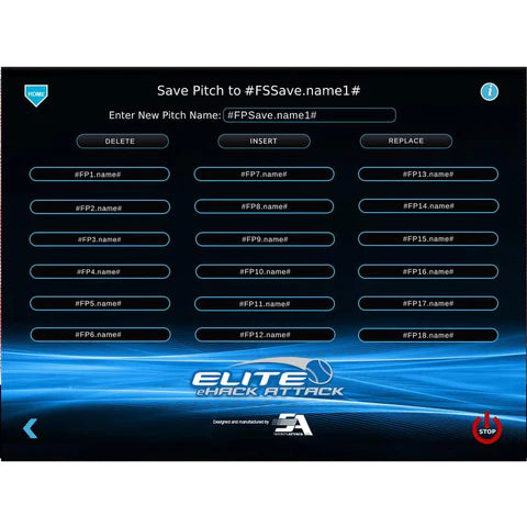 Elite e hack attack programmable pitching machine programs