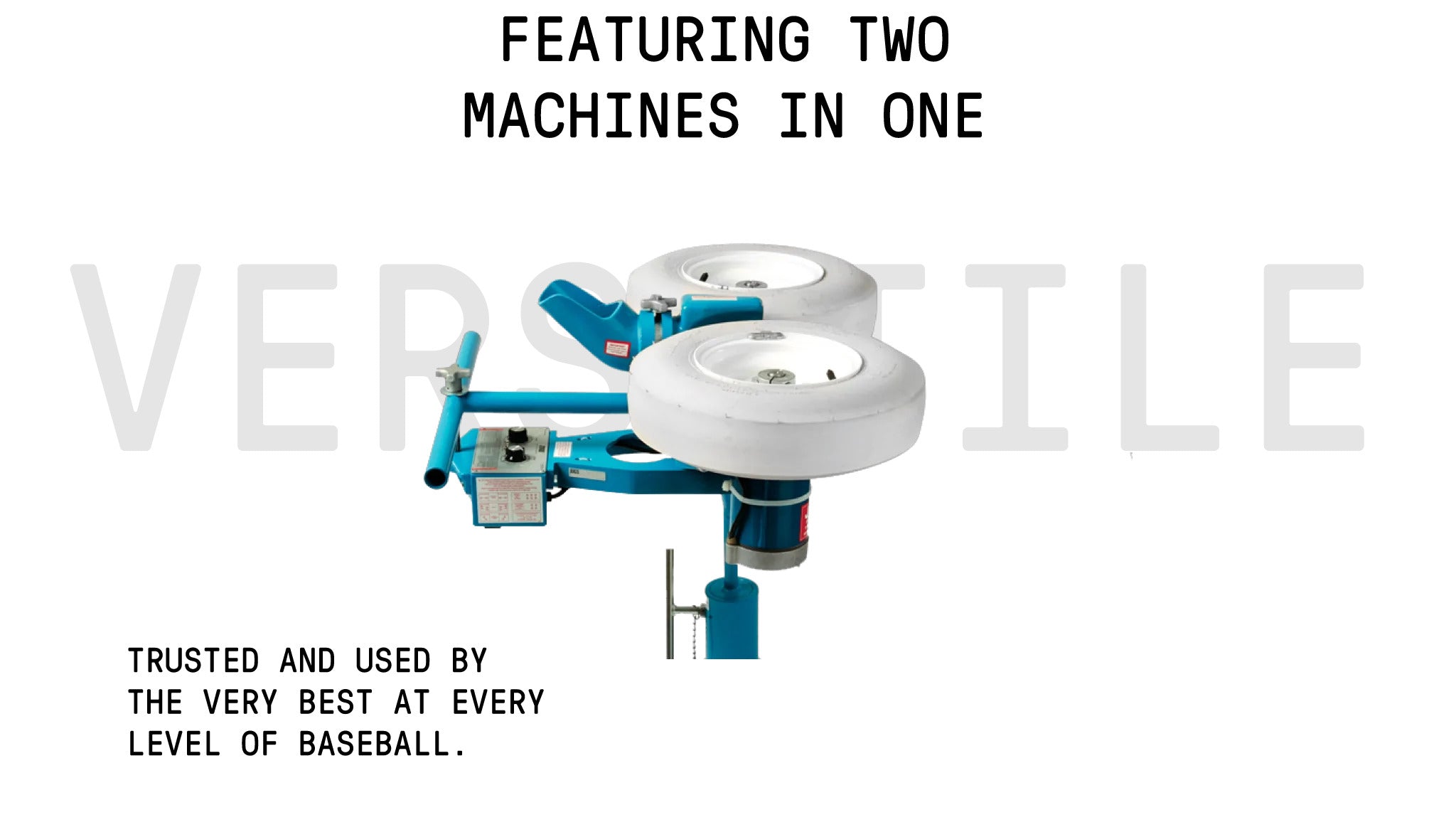 Jugs Combination Pitching Machine for Baseball and Softball