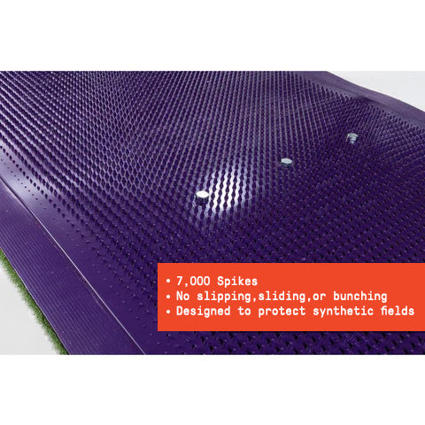 Paisley's Long Spiked Non-Slip Softball Pitching Mat Purple Specifications