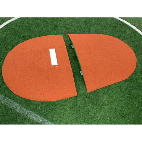 Portolite 8" 2-piece pitching mound in clay color