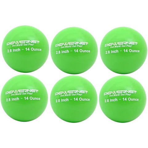 Powernet Weighted Softballs, 8 Different Weights Included