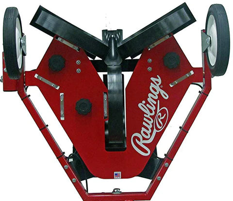 Rawlings Pro Line 3 Wheel Pitching Machine front view