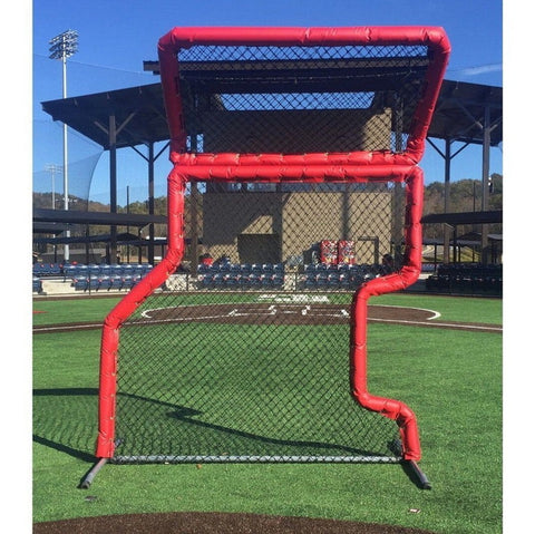 Combo L-Screen With Overhead Protector