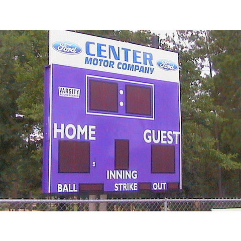 Electronic Scoreboard for Baseball and Softball - 3312