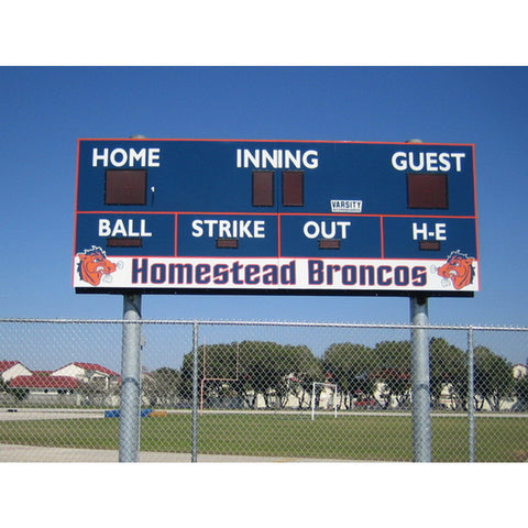 Electronic Scoreboard for Baseball and Softball - 3385HH