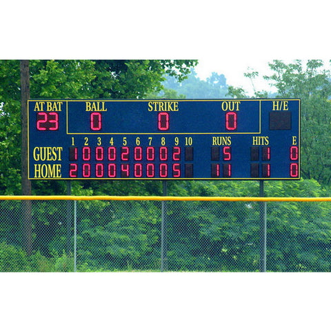 Full Size Electronic Scoreboard for Baseball and Softball - 3328