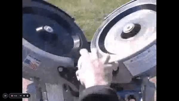 How a three wheel pitching machine works