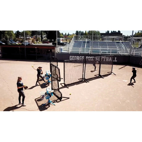 Jugs SP3 Softball Pitching Machine In Practice