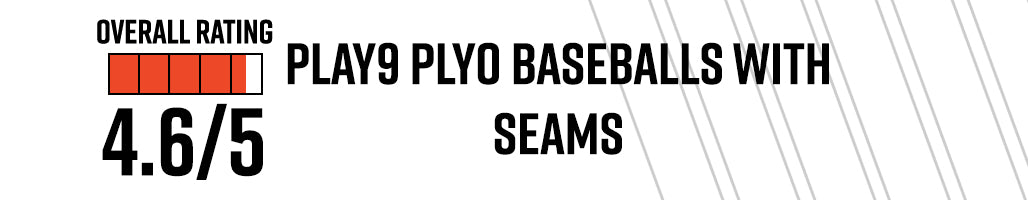 Play9 Plyo Baseballs with Seams