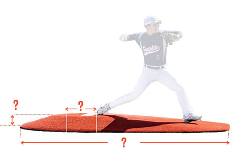 Pitching Mound Height, Width, and Length