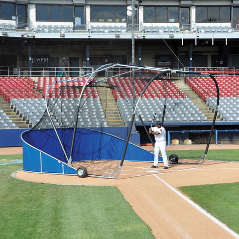 Roll Away Batting Cages Bomber Pro™ Baseball Hitting Turtle