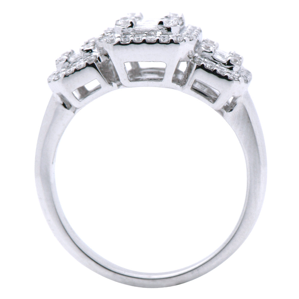 18k White Gold and Diamond 