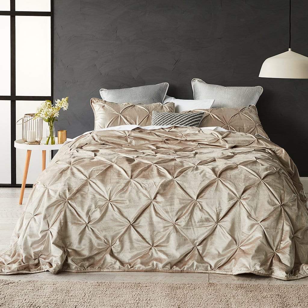 Charmaine Gold Coverlet Set Myhouse Aust Pty Limited