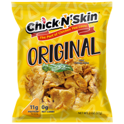 Crispy Chicken Skins Original | Keto Low Carb Snacks N' Skin