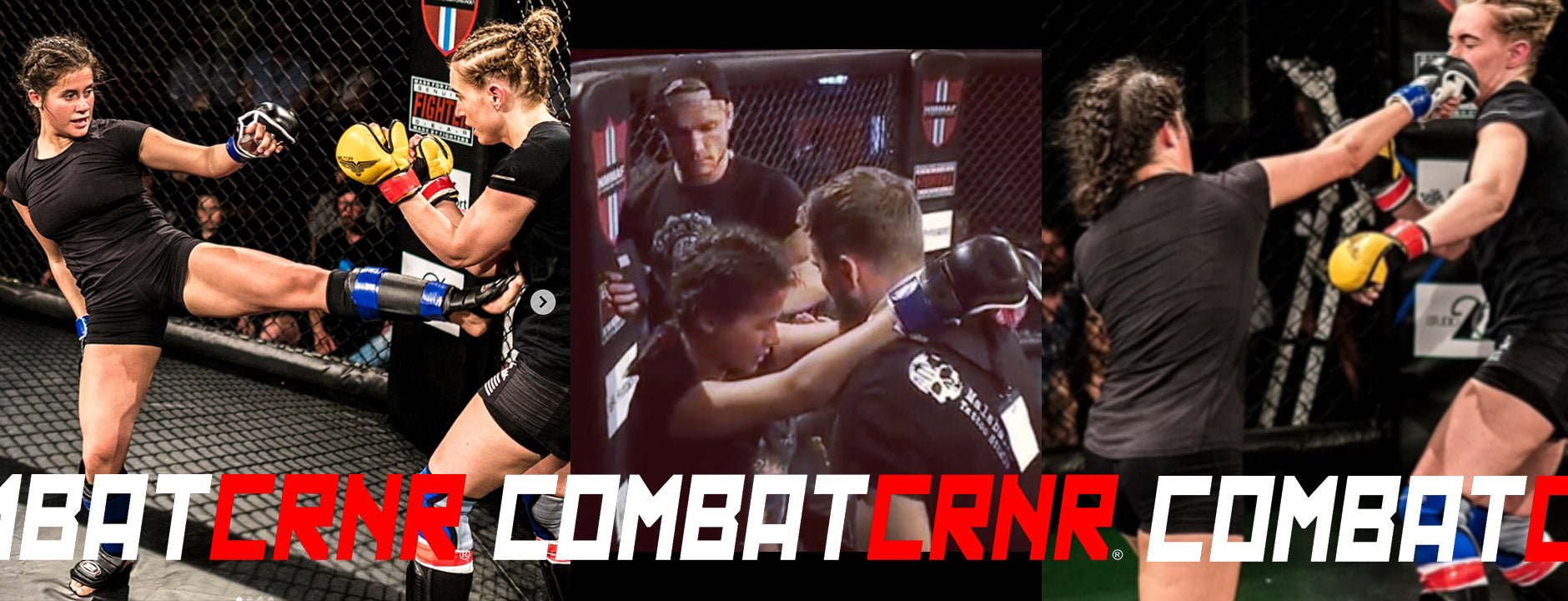 April Karlsen MMA combat corner norge 