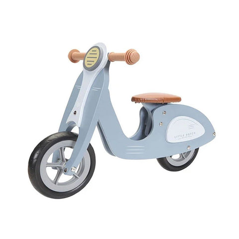 Little Dutch Balance Bike Scooter In Blue