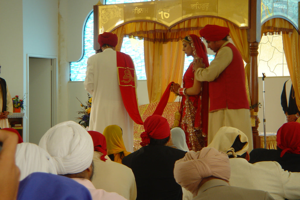 Sikh Indian wedding