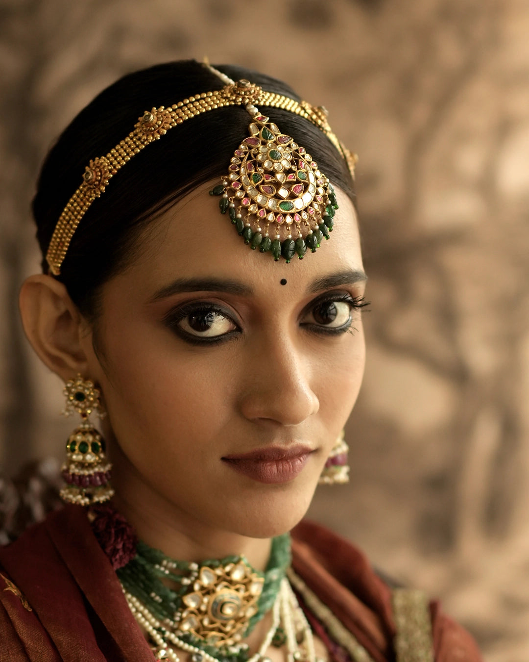 Polki matha patti deals