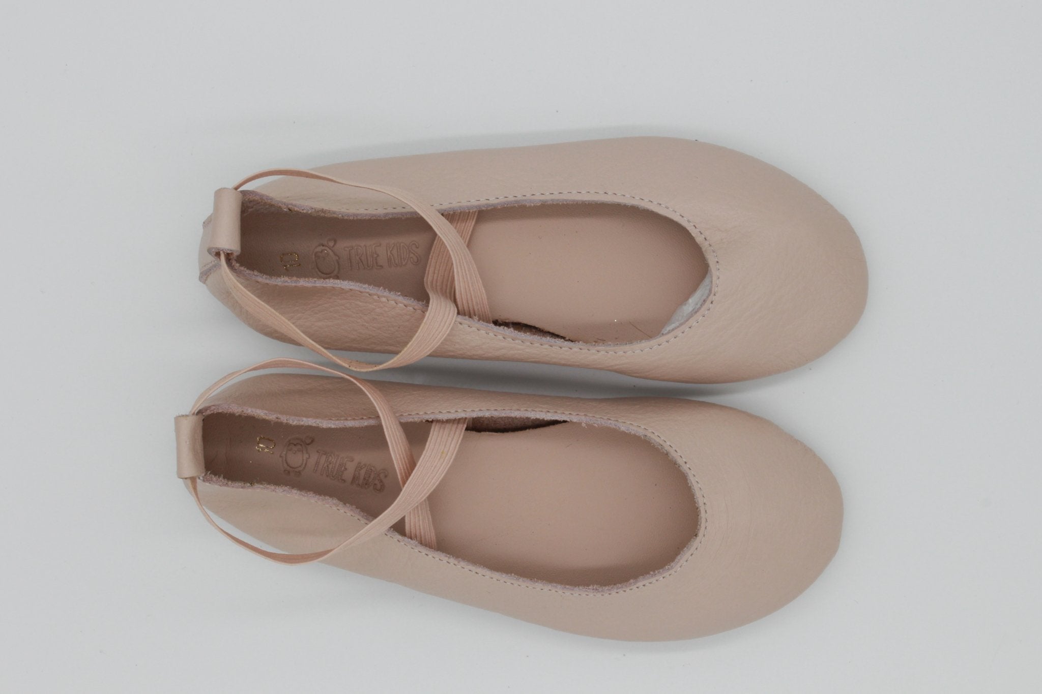 Leather Ballet Pumps | Pink - Turning Point