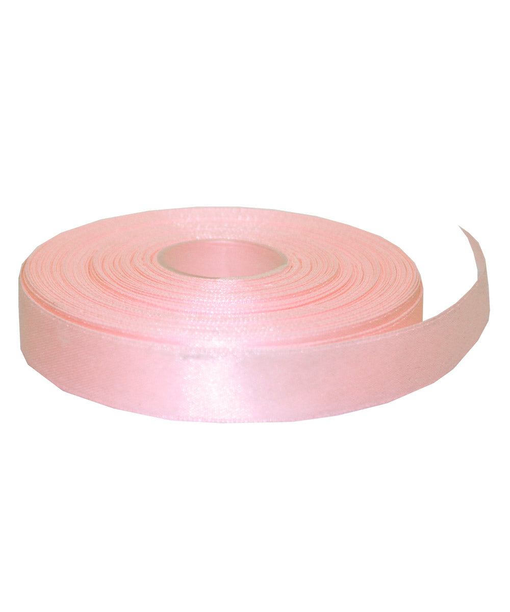 wide pink satin ribbon