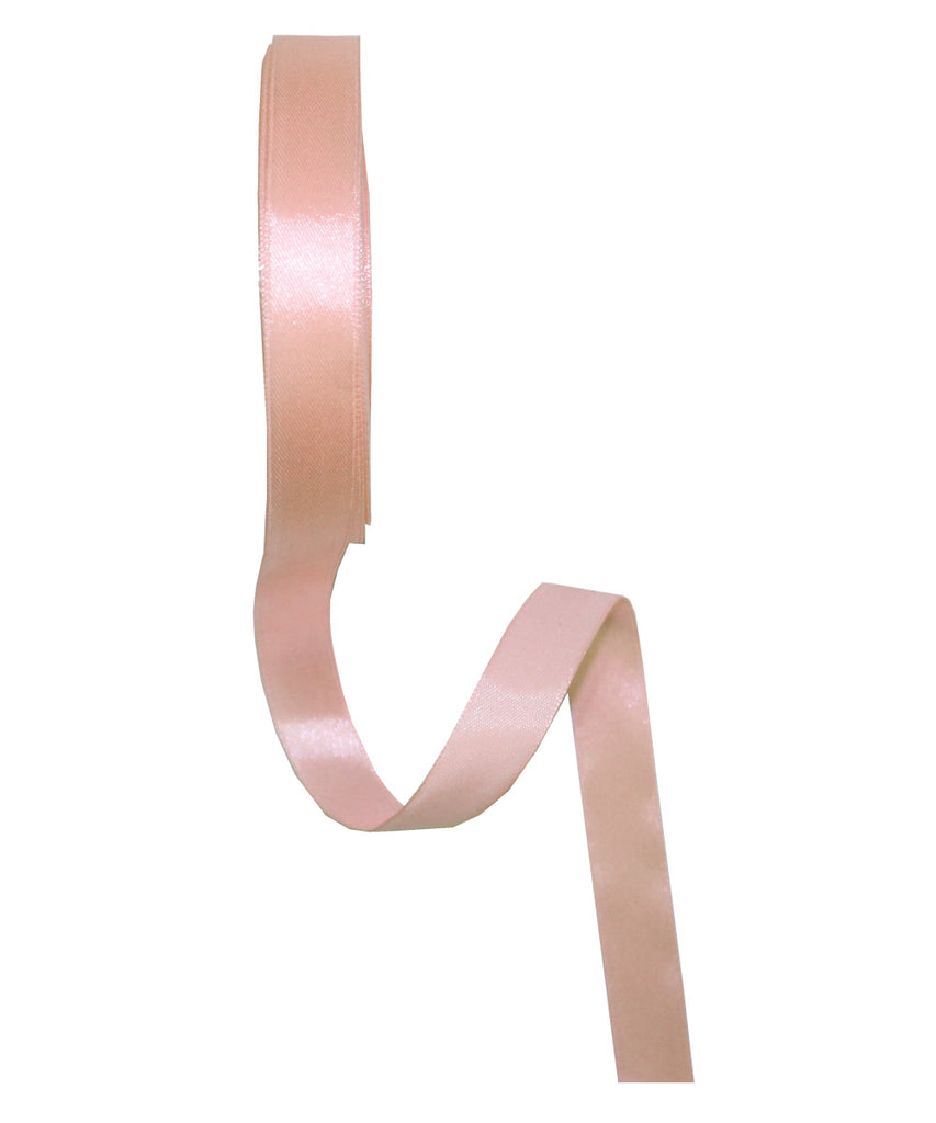 wide pink satin ribbon