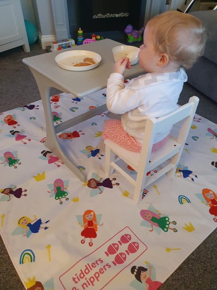 Reusable & Washable Splash Mat Mats For Under High Chair 130cm x 130cm