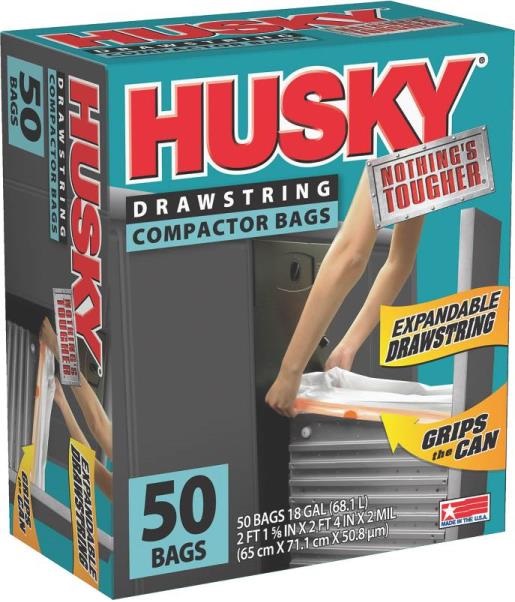 husky trash bags